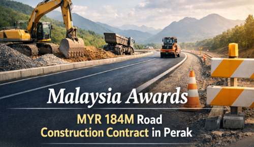 Malaysia Awards MYR 184M Road Construction Contract in Perak